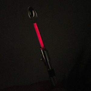 Mini spoon necklace Star Wars inspired Light Saber small tiny spoon pendant glow